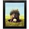 Ball Hog No. 2 9"W x 11"H Non-Glass Framed Art