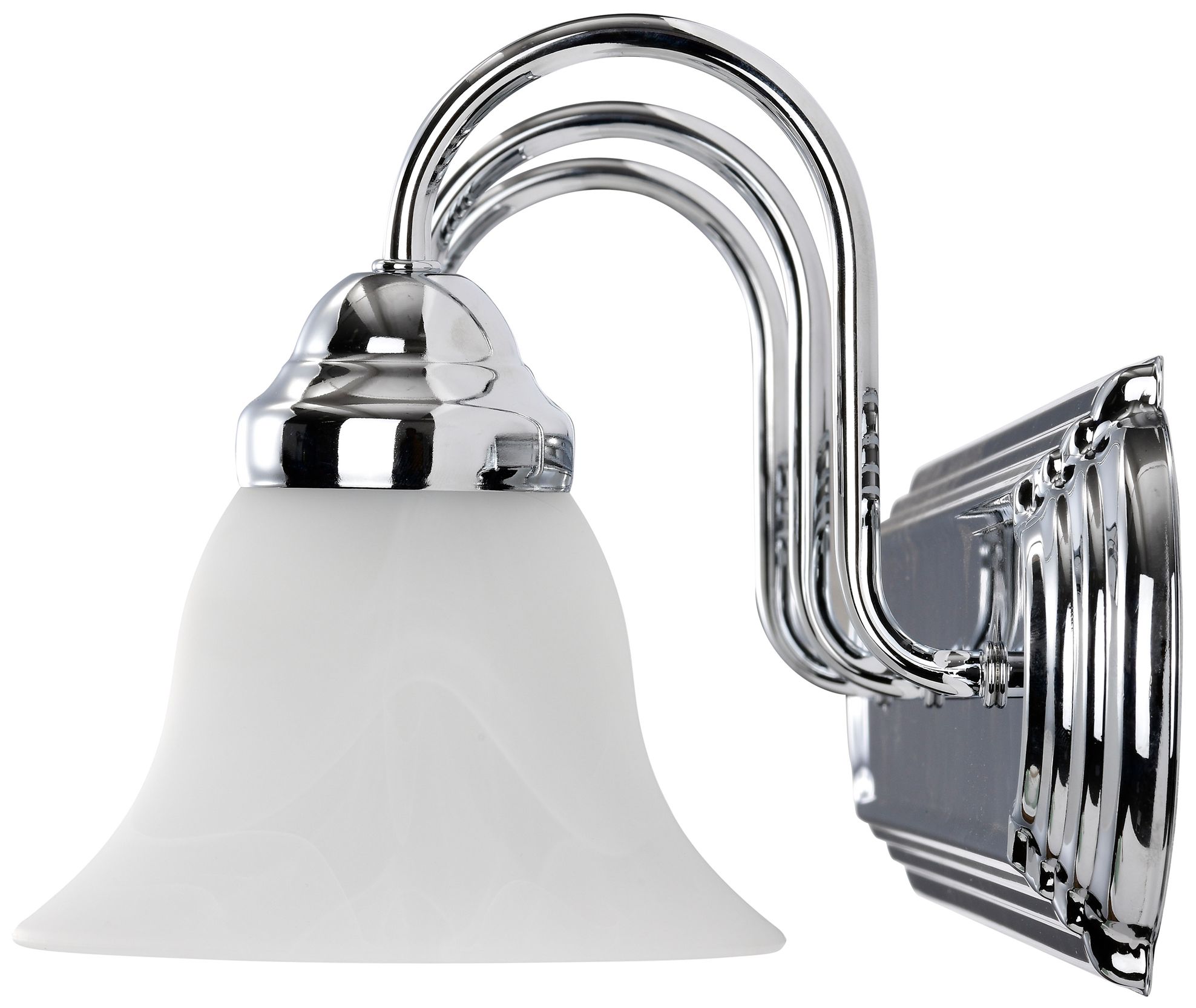 Image 4 Ballerina; 3 Light; 24 in.; Vanity with Alabaster Glass Bell Shades more views