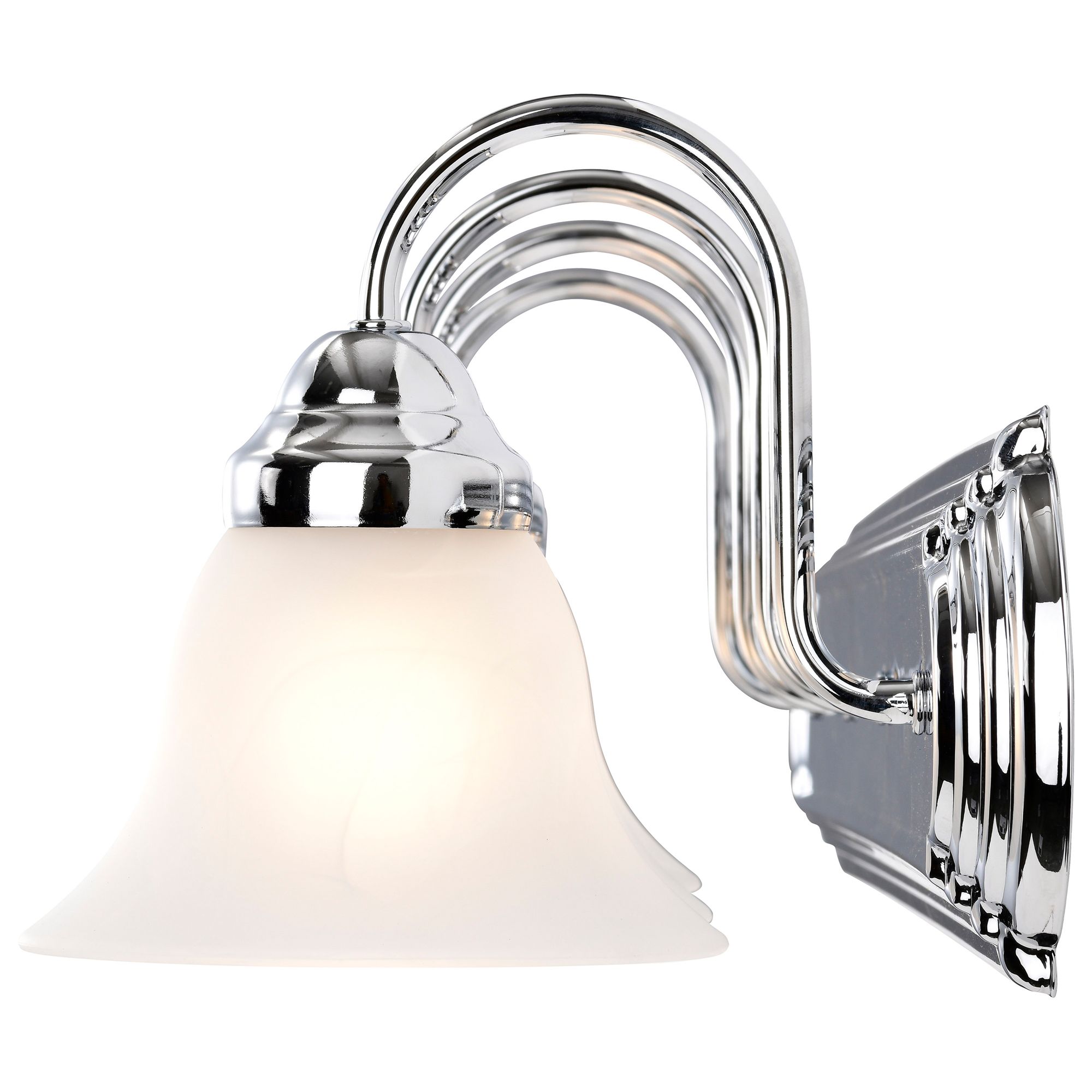 Image 6 Ballerina; 4 Light; 30 in.; Vanity with Alabaster Glass Bell Shades more views