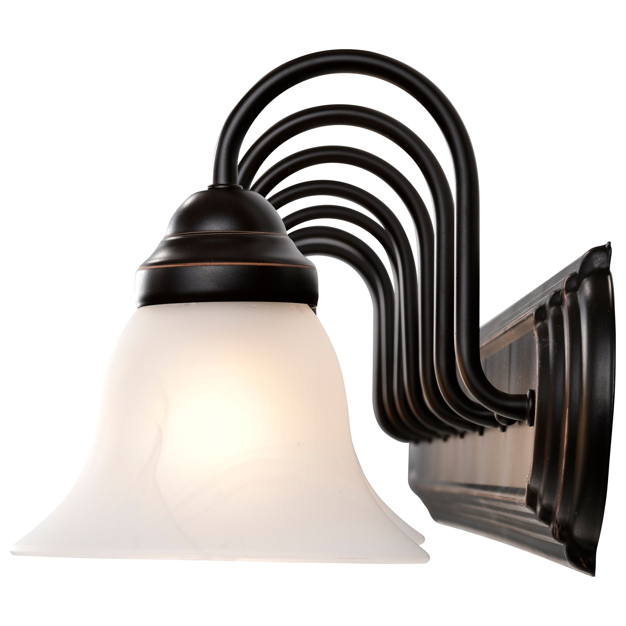 Image 7 Ballerina 48" Wide Old Bronze 7-Light Bath Light more views