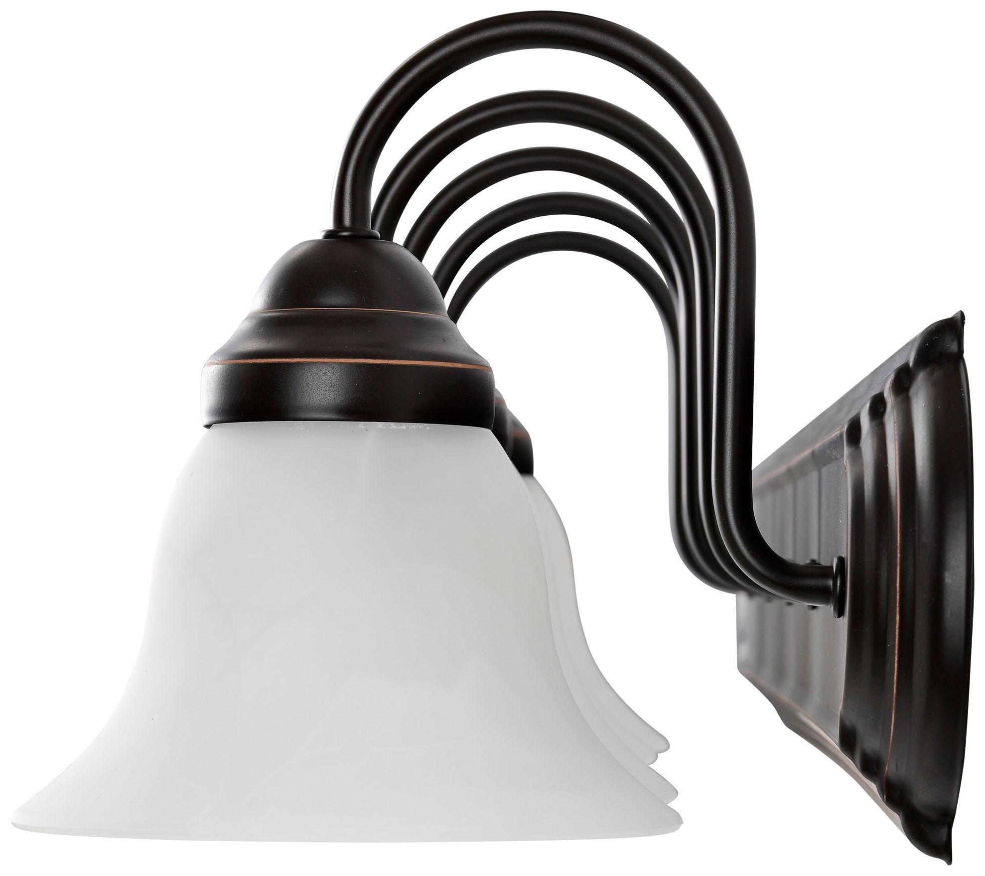 Image 6 Ballerina; 5 Light; 36 in.; Vanity with Alabaster Glass Bell Shades more views