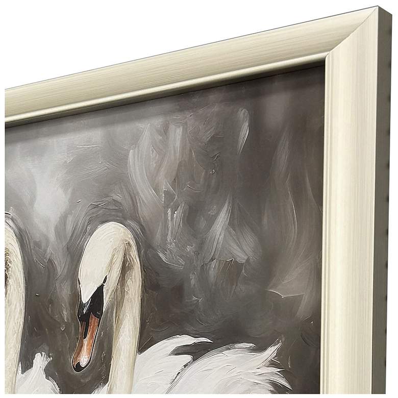 Image 3 Ballet of the Swans II 26"W x 26"H Traditional Framed Art more views