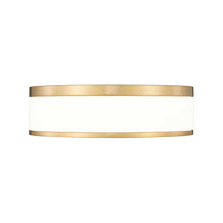 Image 5 Ballord 12" Wide Modern Gold LED Ceiling Light more views