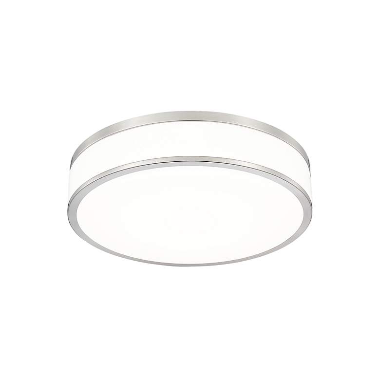 Image 6 Ballord by Z-Lite Brushed Nickel LED 16 inch 1 Light Flush Mount more views