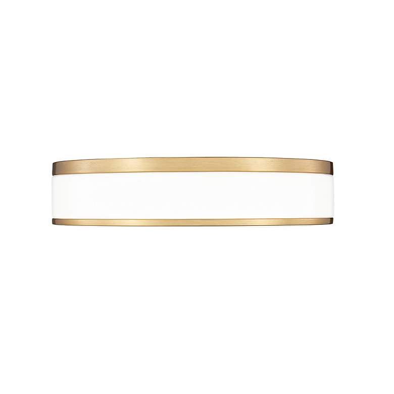 Image 5 Ballord by Z-Lite Modern Gold LED 16 inch 1 Light Flush Mount more views