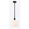 Ballston 10"W Oiled Bronze Stemmed Mini Pendant w/ White Venetian Shad