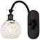 Ballston 11.5"H Oiled Bronze Horizontal Swivel Sconce w/ Mouchette Sha