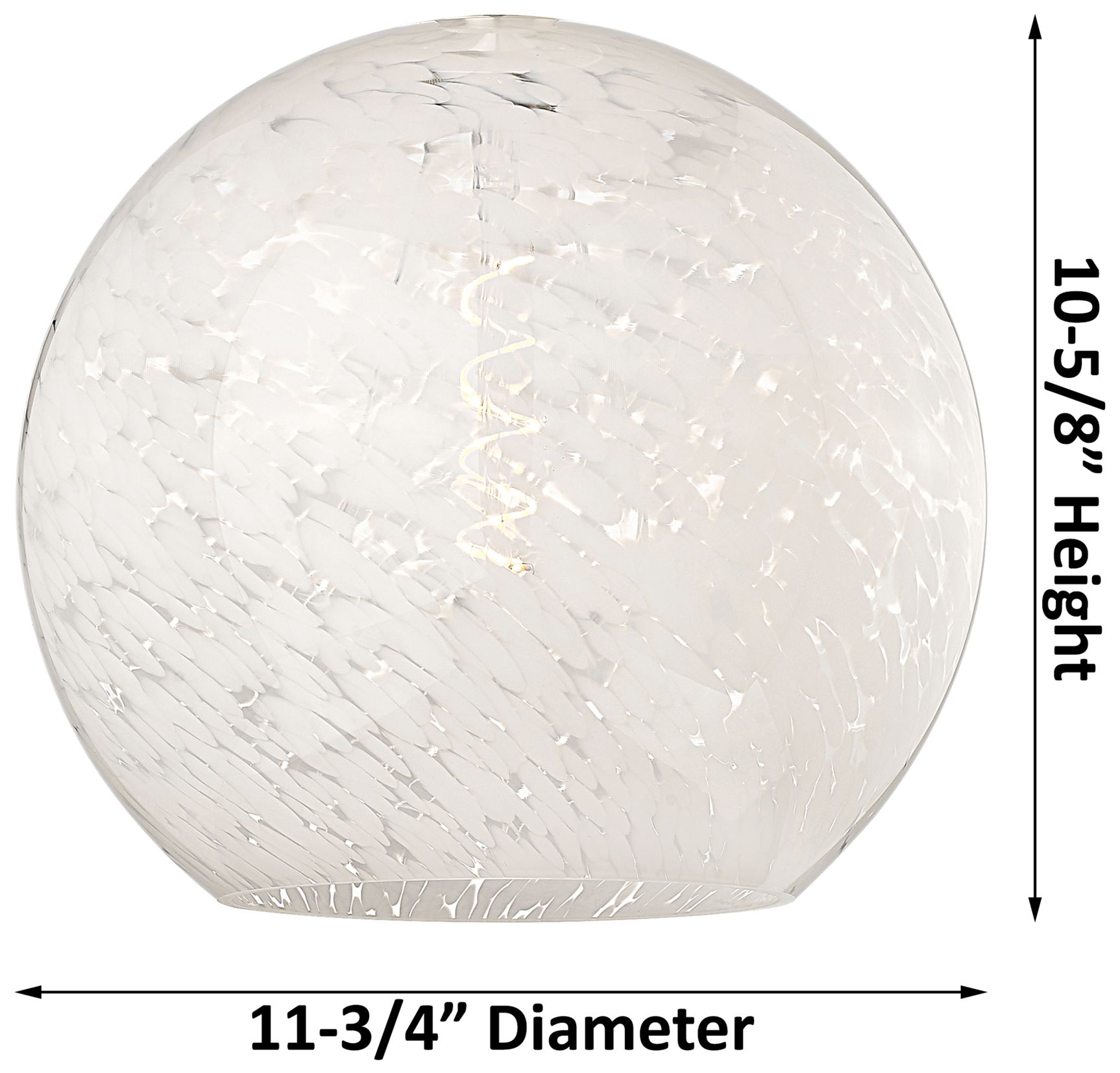 Image 5 Ballston 12" Wide Brushed Brass Cord Hung Pendant w/ White Mouchette S more views