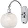Ballston 13.5"H Chrome Horizontally Adjustable Sconce w/ Mouchette Sha