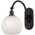 Innovations Lighting White Mouchette Brown Collection