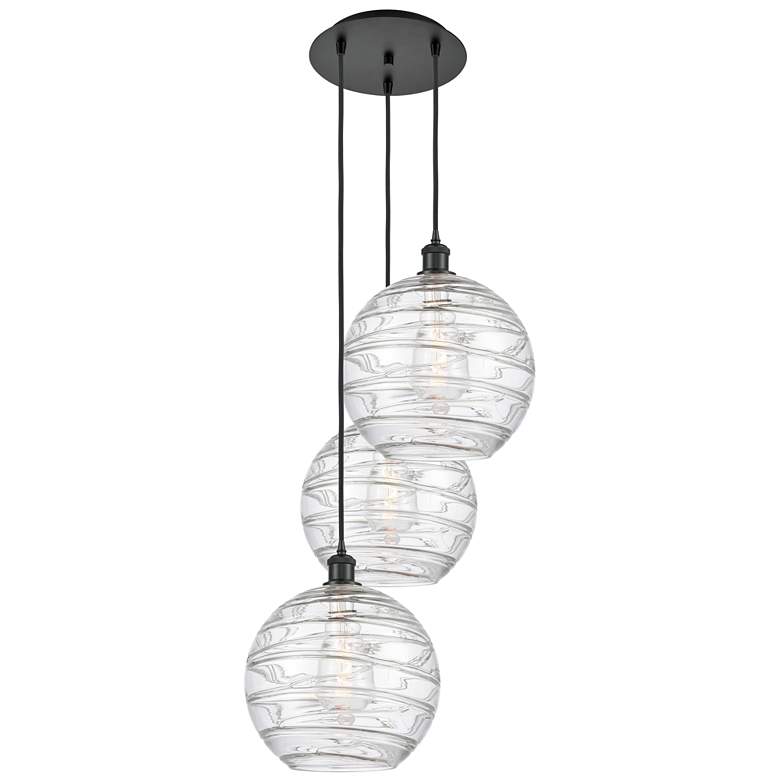 Image 1 Ballston 18 1/2" Wide Matte Black Multi-Light Pendant