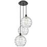 Ballston 18 1/2" Wide Matte Black Multi-Light Pendant