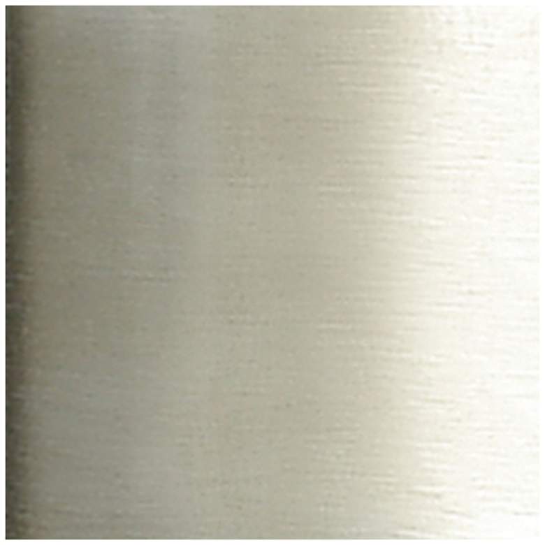 Image 3 Ballston 38"W 4 Light Polished Nickel Bath Light w/ White Mouchette Sh more views