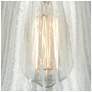 4_Ballston 38"W 4 Light Polished Nickel Bath Light w/ White Mouchette Sh more views