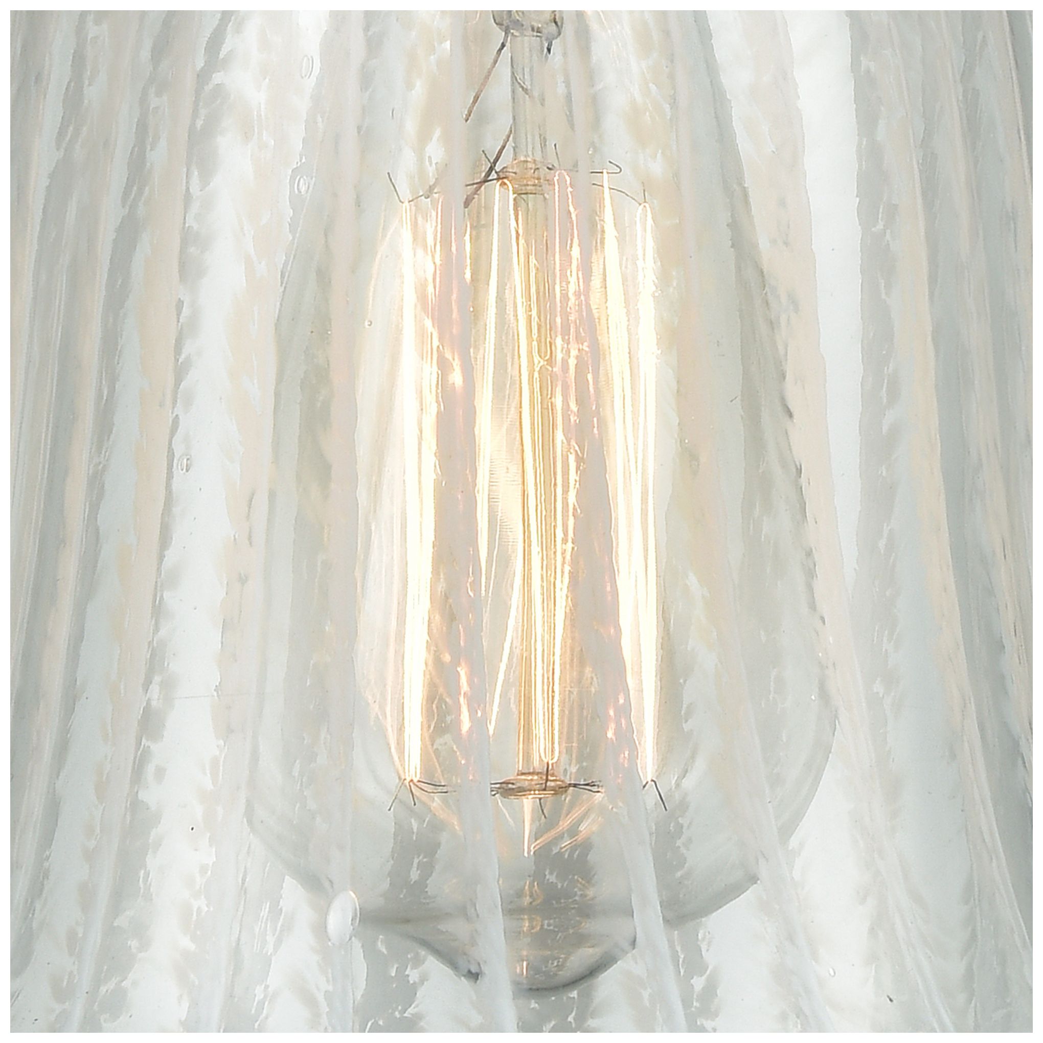 Image 3 Ballston 8" Wide Brushed Brass Corded Mini Pendant w/ White Mouchette  more views