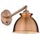 Ballston Adirondack 12.25"H Copper Arm Adjusts up and Down Sconce