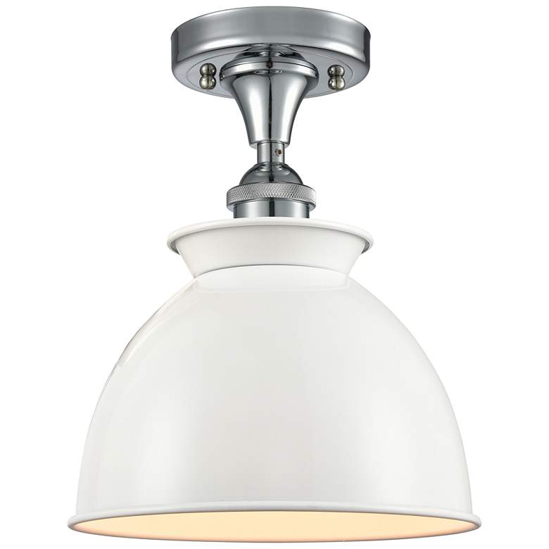 Image 1 Ballston Adirondack 8 1/4"W Polished Chrome Ceiling Light