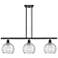Ballston Athens 36" 3-Light Oil Rubbed Bronze Island Light w/ Deco Sha