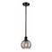 Ballston Athens 5.88"W Oiled Bronze Stem Mini Pendant w/ Smoke Swirl S
