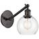 Ballston Athens 6" Incandescent Sconce - Bronze Finish - Clear Shade