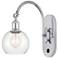 Ballston Athens 6" Incandescent Sconce - Chrome Finish - Clear Shade