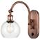 Ballston Athens 6" Incandescent Sconce - Copper Finish - Clear Shade