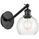 Ballston Athens 6" LED Sconce - Matte Black Finish - Clear Shade
