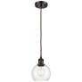 Ballston Athens 6" Mini Pendant - Oil Rubbed Bronze - Clear Shade