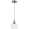 Ballston Athens 6" Mini Pendant - Polished Chrome - Seedy Shade
