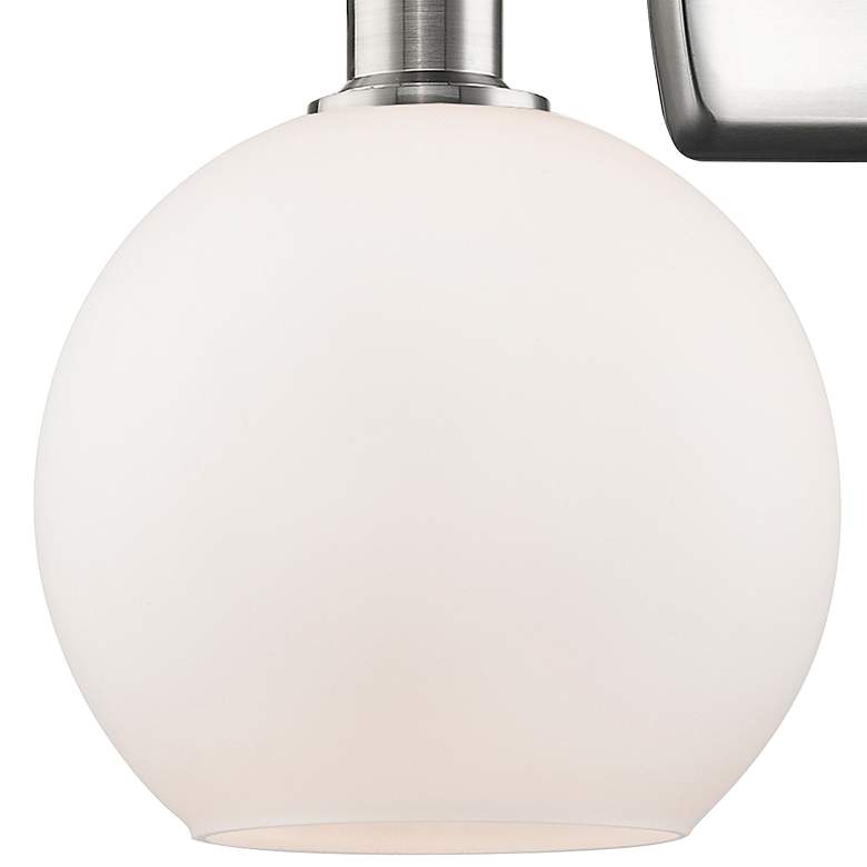 Image 2 Ballston Athens 8" 2 Light 18" Bath Light - Brushed Satin Nickel more views