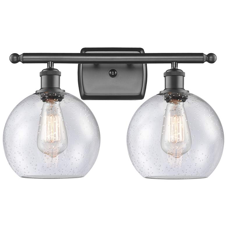 Image 1 Ballston Athens 8" 2 Light 18" Bath Light - Oil Rubbed Bronze - S