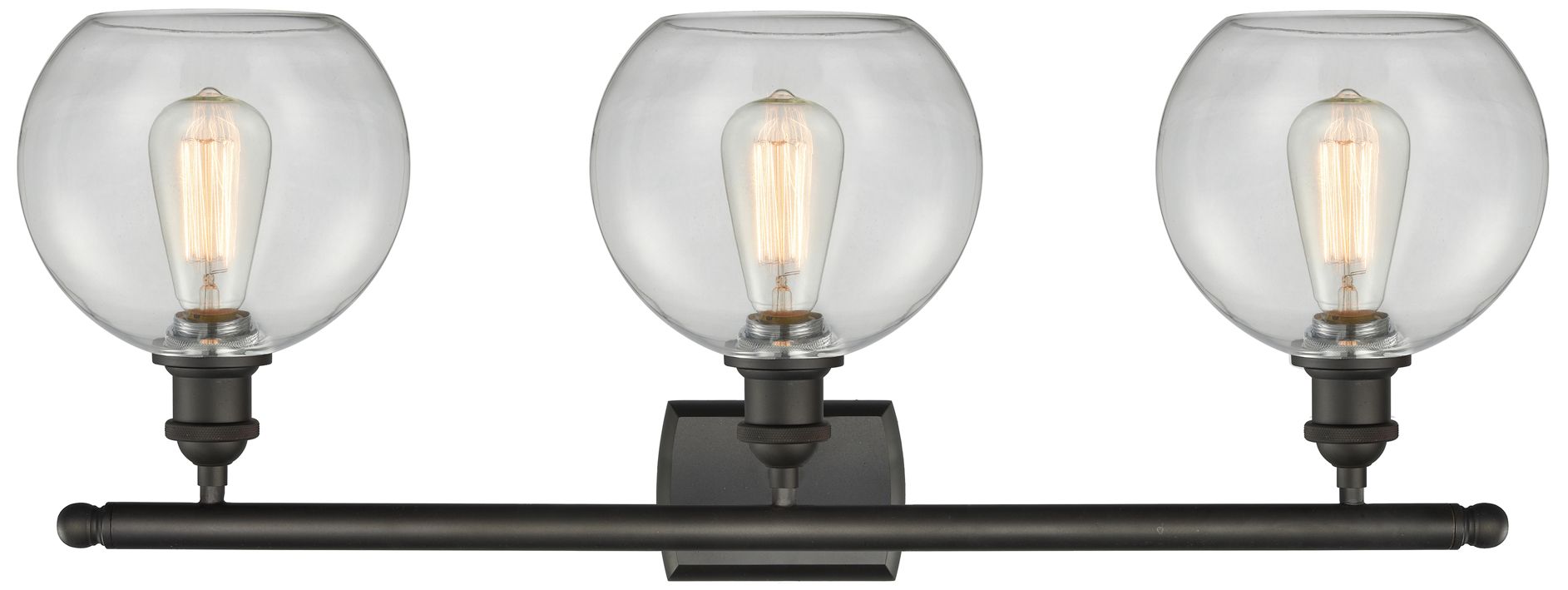 Image 2 Ballston Athens 8" 3 Light 26" Bath Light - Oil Rubbed Bronze - C more views