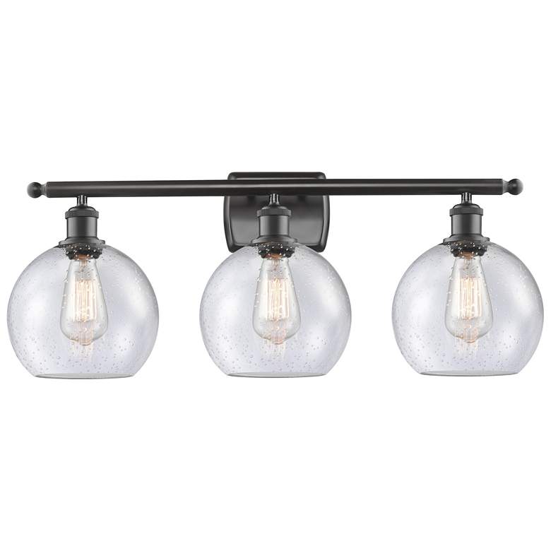 Image 1 Ballston Athens 8" 3 Light 26" Bath Light - Oil Rubbed Bronze - S