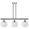 Ballston Athens 8" 3 Light 36" Island Light - Polished Chrome -