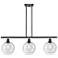 Ballston Athens 8" 3 Light 36" LED Island Light - Matte Black -