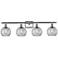Ballston Athens 8" 4 Light 36" Bath Light - Brushed Satin Nickel