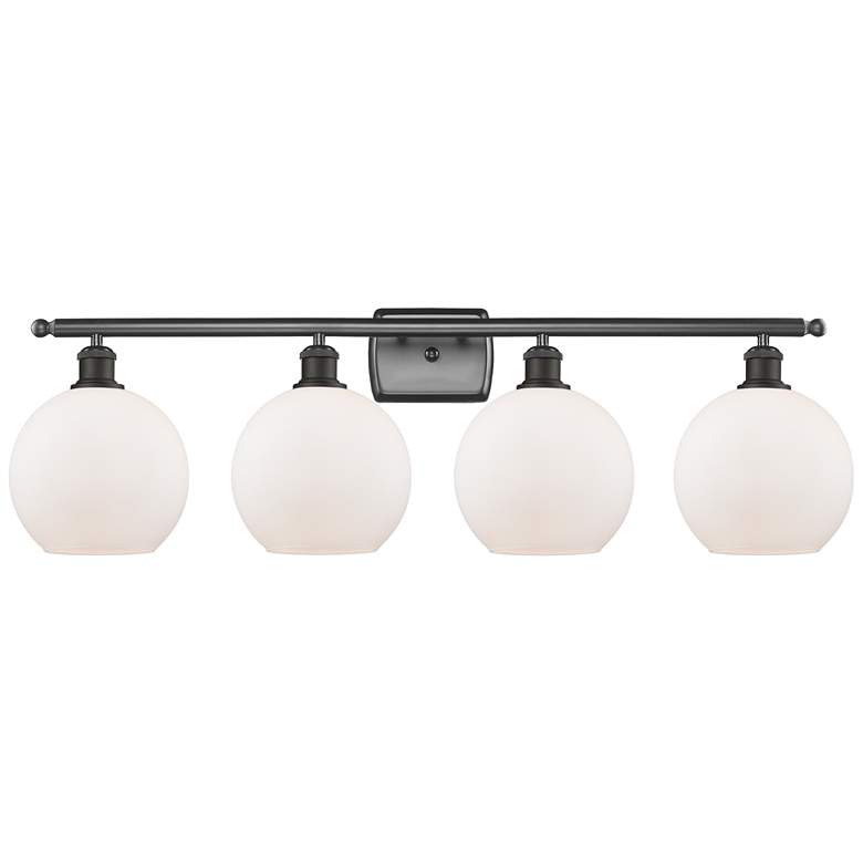 Image 1 Ballston Athens 8" 4 Light 36" Bath Light - Oil Rubbed Bronze - W
