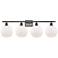 Ballston Athens 8" 4 Light 36" Bath Light - Oil Rubbed Bronze - W