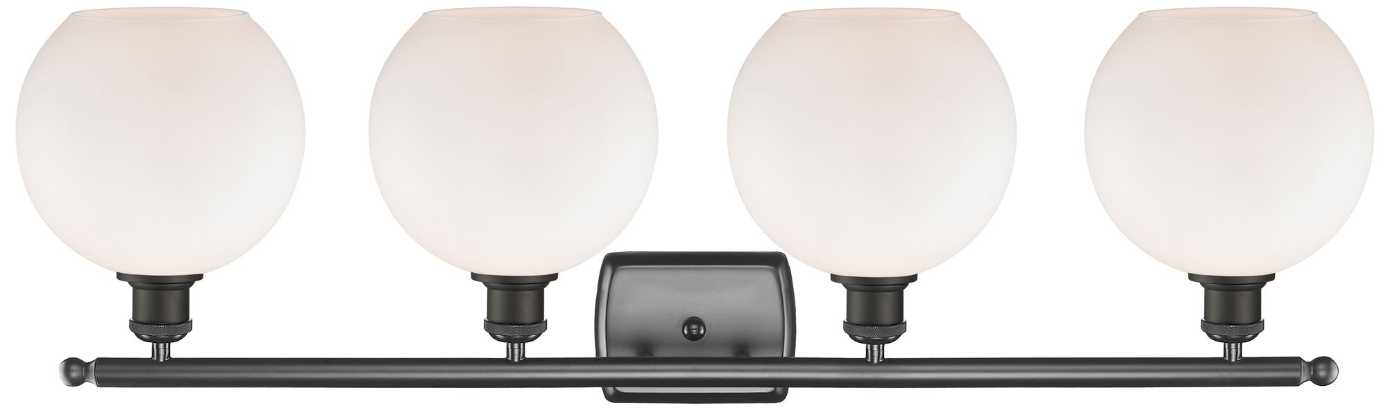 Image 2 Ballston Athens 8" 4 Light 36" Bath Light - Oil Rubbed Bronze - W more views