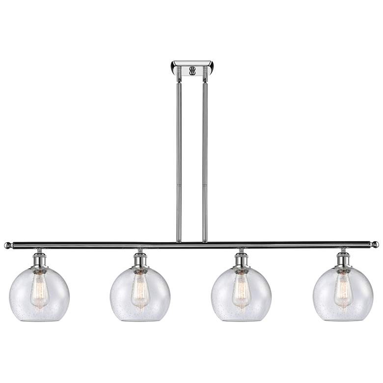 Image 1 Ballston Athens 8" 4 Light 48" LED Island Light - Polished Chrome
