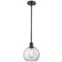 Ballston Athens 8" LED Mini Pendant - Oil Rubbed Bronze - Clear