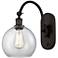 Ballston Athens 8" LED Sconce - Bronze Finish - Clear Shade