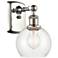 Ballston Athens 9 1/2" High Polished Nickel Wall Sconce