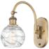 Ballston Athens Deco Swirl 6" Incandescent Sconce - Brass  - Swirl Sha