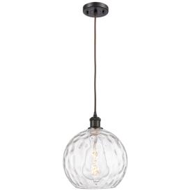 Ballston Athens Water Glass 10" LED Mini Pendant - Bronze - Clear Ballston Athens Water Glass 10" LED Mini Pendant - Bronze - Clear