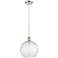 Ballston Athens Water Glass 10" LED Mini Pendant - Polished Nickel - C