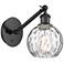 Ballston Athens Water Glass 6" Incandescent Sconce - Black - Clear Sha