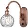 Ballston Athens Water Glass 6" Incandescent Sconce - Copper - Clear Sh