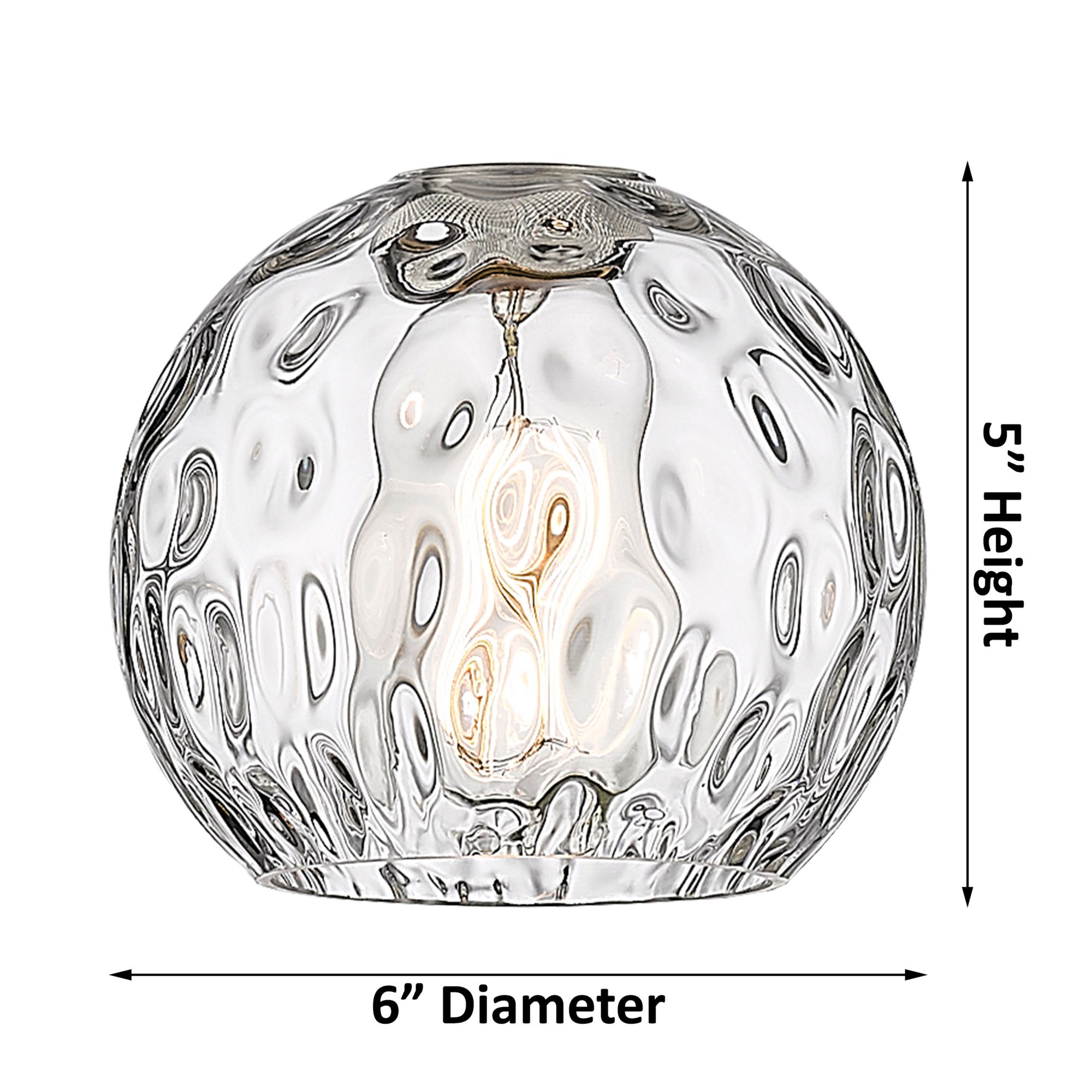 Image 4 Ballston Athens Water Glass 6" LED Sconce - Brass Finish - Clear Shade more views