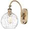 Ballston Athens Water Glass 8" Incandescent Sconce - Brass - Clear Sha